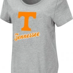 Colosseum Women's Tennessee Volunteers Grey T-Shirt