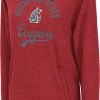 Colosseum Women's Washington State Cougars Crimson Promo Hoodie