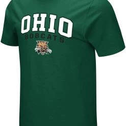 Colosseum Men's Ohio Bobcats Green T-Shirt