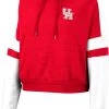 Colosseum Women's Houston Cougars Red Paris Pullover Hoodie