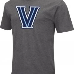 Colosseum Men's Villanova Wildcats Grey Dual Blend T-Shirt