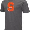 Colosseum Men's Syracuse Orange Grey Dual Blend T-Shirt