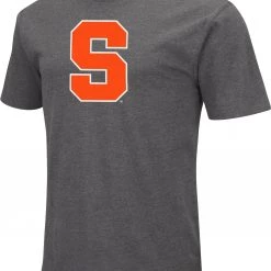 Colosseum Men's Syracuse Orange Grey Dual Blend T-Shirt