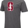 Colosseum Men's Stanford Cardinal Grey Dual Blend T-Shirt