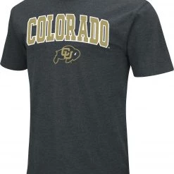 Colosseum Men's Colorado Buffaloes Dual Blend Black T-Shirt