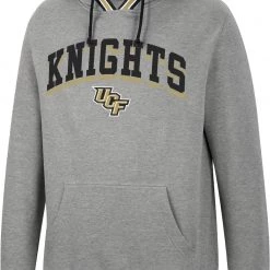 Colosseum Men's UCF Knights Grey Baller Pullover Hoodie