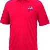 Colosseum Men's Fresno State Bulldogs Red Polo