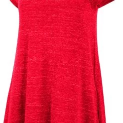 Colosseum Women's Nebraska Cornhuskers Scarlet Diary T-Shirt Dress