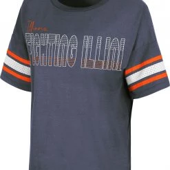 Colosseum Women's Illinois Fighting Illini Blue Janis T-Shirt