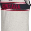 Colosseum Men's Gonzaga Bulldogs White Skateboard Tank Top