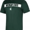 Colosseum Men's Michigan State Spartans Green Mosbius T-Shirt