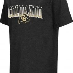 Colosseum Youth Colorado Buffaloes Dual Blend Black T-Shirt For Boys'