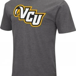 Colosseum Men's VCU Rams Grey Dual Blend T-Shirt