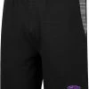 Colosseum Men's Kansas State Wildcats Black Thunder Fleece Shorts