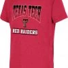 Colosseum Youth Texas Tech Red Raiders Red Toffee T-Shirt For Girls'