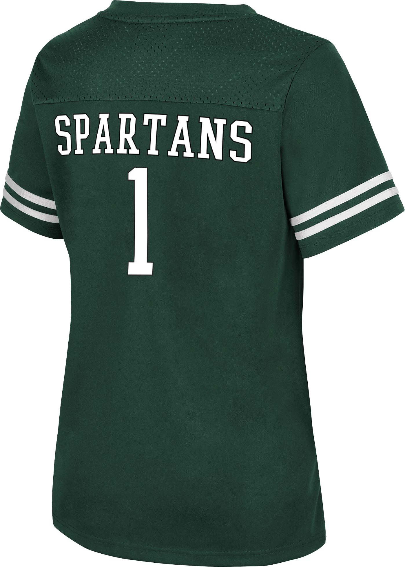 Colosseum Women's Michigan State Spartans Green Relationship Agreement Jersey 2 Colosseum Women's Michigan State Spartans Green Relationship Agreement Jersey - Image 2