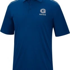 Colosseum Men's Georgetown Hoyas Blue Polo