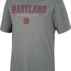 Colosseum Men's Maryland Terrapins Maryland Terrapins Hi Press T-Shirt
