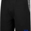 Colosseum Men's Duke Blue Devils Black Thunder Fleece Shorts