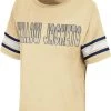 Colosseum Women's Georgia Tech Yellow Jackets Gold Janis T-Shirt