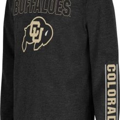Colosseum Youth Colorado Buffaloes Black West Long Sleeve T-Shirt For Girls'