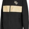Colosseum Youth UCF Knights Black Woodman Full-Zip Hoodie For Girls'