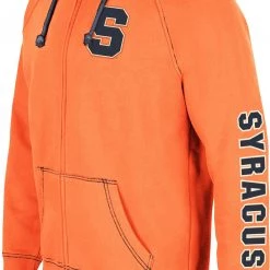 Colosseum Men's Syracuse Orange Orange Intervention Full-Zip Hoodie