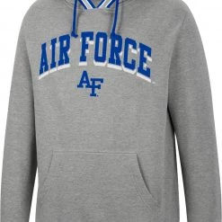 Colosseum Men's Air Force Falcons Grey Baller Pullover Hoodie