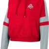 Colosseum Women's Ohio State Buckeyes Red Paris Pullover Hoodie