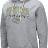 Colosseum Men's Georgia Tech Yellow Jackets Grey Promo Hoodie