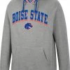 Colosseum Men's Boise State Broncos Grey Baller Pullover Hoodie