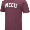 Colosseum Men's North Carolina Central Eagles Maroon Playbook T-Shirt