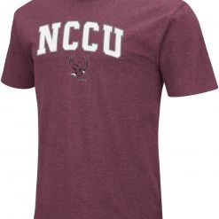 Colosseum Men's North Carolina Central Eagles Maroon Playbook T-Shirt