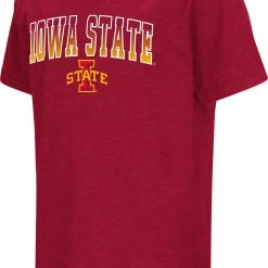 Colosseum Youth Iowa State Cyclones Cardinal Dual Blend T-Shirt For Boys'