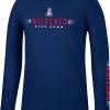 Colosseum Men's Arizona Wildcats Navy Spackler Longsleeve T-Shirt