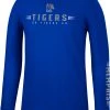 Colosseum Men's Memphis Tigers Blue Spackler Longsleeve T-Shirt
