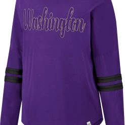 Colosseum Women's Washington Huskies Purple Earth Longsleeve T-Shirt