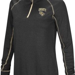 Colosseum Women's UCF Knights Black Stingray 1/4 Zip Jacket