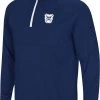 Colosseum Men's Butler Bulldogs Blue Rival 1/4 Zip Jacket