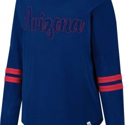 Colosseum Women's Arizona Wildcats Navy Earth Longsleeve T-Shirt