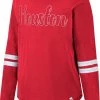 Colosseum Women's Houston Cougars Red Earth Longsleeve T-Shirt