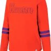Colosseum Women's Clemson Tigers Orange Earth Longsleeve T-Shirt