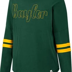 Colosseum Women's Baylor Bears Green Earth Longsleeve T-Shirt