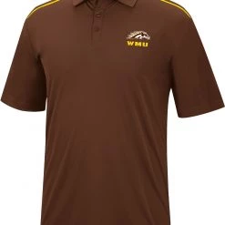 Colosseum Men's Western Michigan Broncos Brown Polo