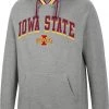 Colosseum Men's Iowa State Cyclones Grey Baller Pullover Hoodie