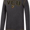 Colosseum Men's VCU Rams Grey Therma Longsleeve T-Shirt