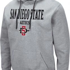 Colosseum Men's San Diego State Aztecs Grey Promo Hoodie