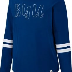 Colosseum Women's BYU Cougars Blue Earth Longsleeve T-Shirt