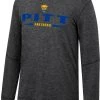 Colosseum Men's Pitt Panthers Blue Tournament Long Sleeve T-Shirt