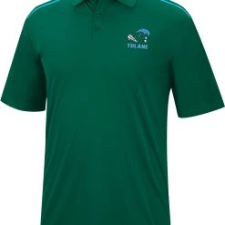 Colosseum Men's Tulane Green Wave Gren Polo